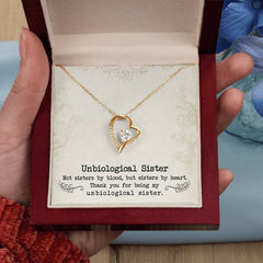 Unbiological Sister - Forever Love Necklace - The Best Shop 4U
