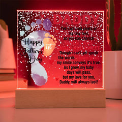 When I Was Small and Sweet - Acrylic Square - The Best Shop 4U