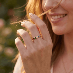 Women's Stackable Birthstone Ring - The Best Shop 4U