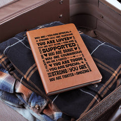 You Are a Fighter – Leather Journal - The Best Shop 4U