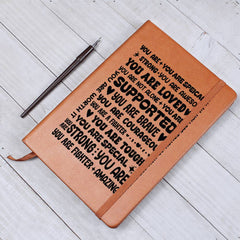You Are a Fighter – Leather Journal - The Best Shop 4U