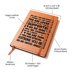You Are a Fighter – Leather Journal - The Best Shop 4U