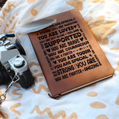 You Are a Fighter – Leather Journal - The Best Shop 4U