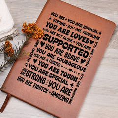 You Are a Fighter – Leather Journal - The Best Shop 4U
