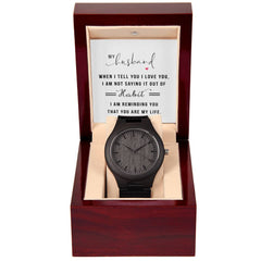 You Are My Life - Wooden Watch - The Best Shop 4U