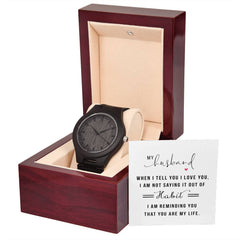 You Are My Life - Wooden Watch - The Best Shop 4U