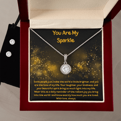 You Are My Sparkle - Eternal Hope Necklace and Earring Set - The Best Shop 4U