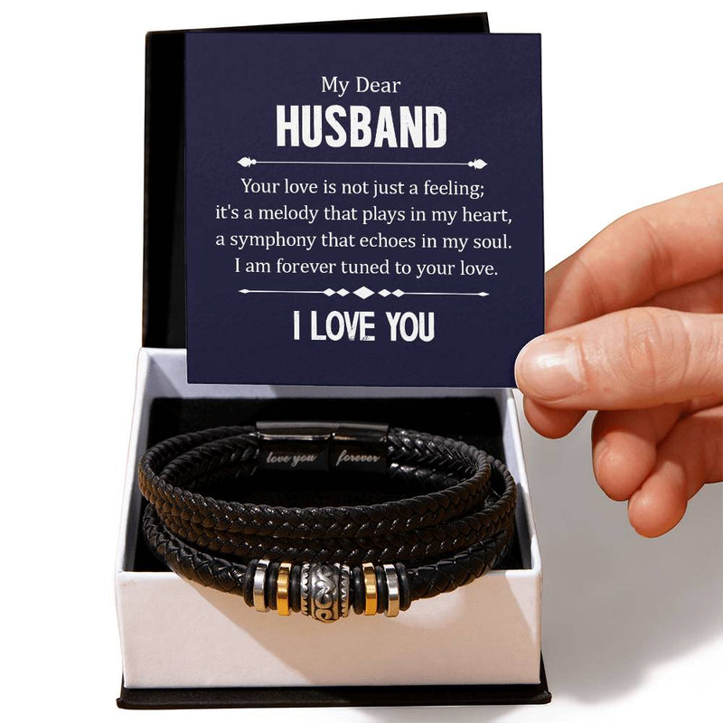 Your Love is not Just a Feeling - Means Leather Bracelet - The Best Shop 4U