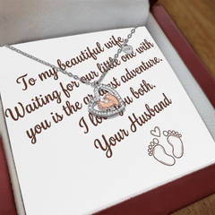 Your Loving Husband - Baby Feet Necklace - The Best Shop 4U