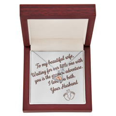 Your Loving Husband - Baby Feet Necklace - The Best Shop 4U